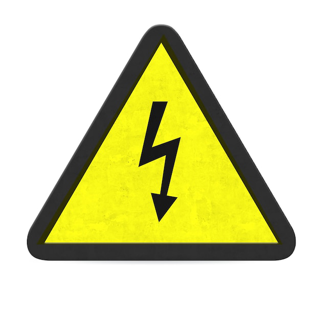 A warning sign