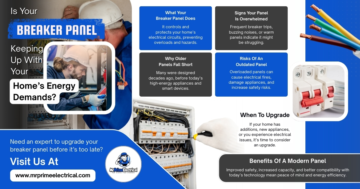 Is Your Breaker Panel Keeping Up With Your Home’s Energy Demands?