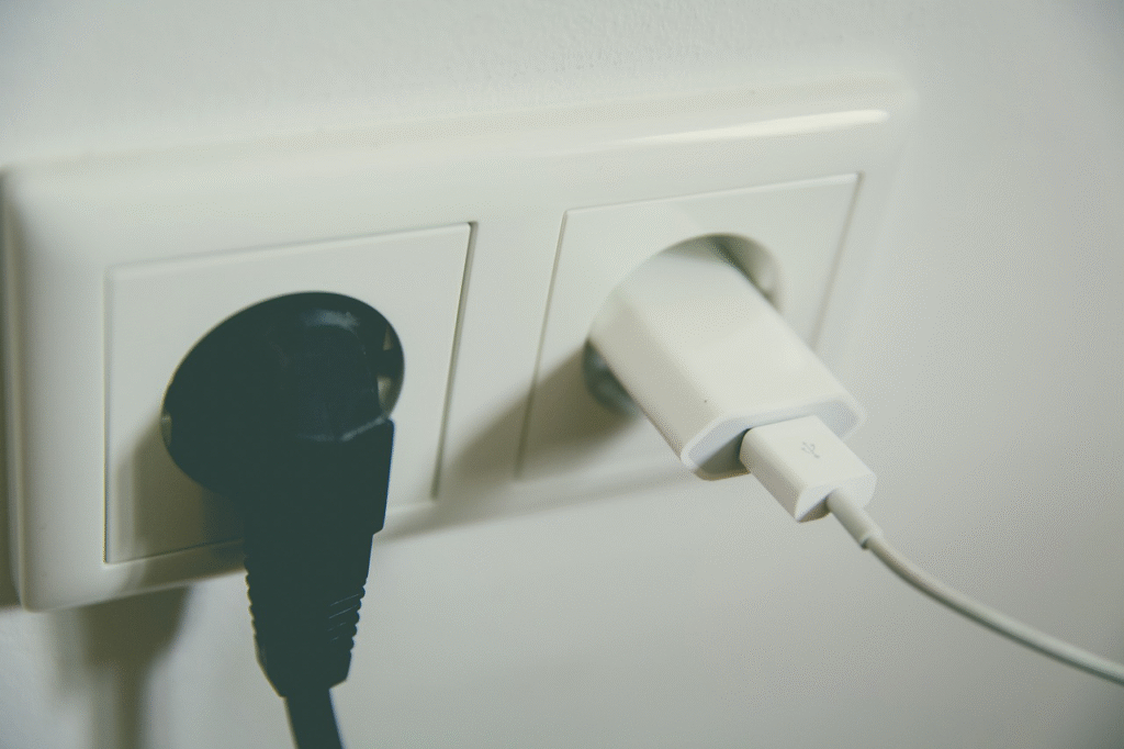 An electrical outlet