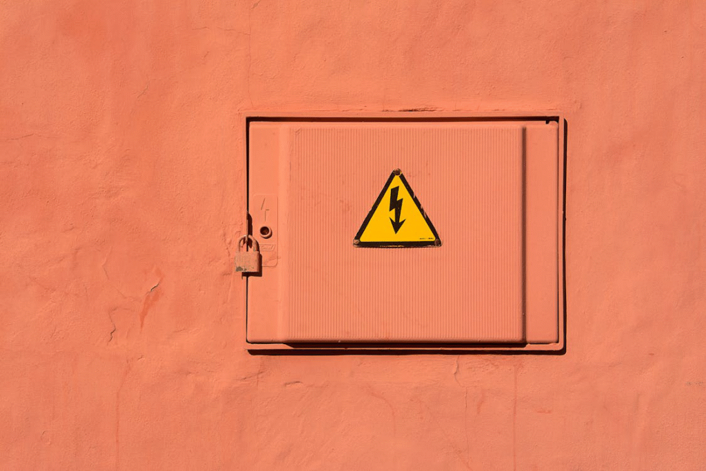 A fuse box
