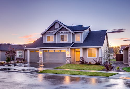 Exterior of a home.